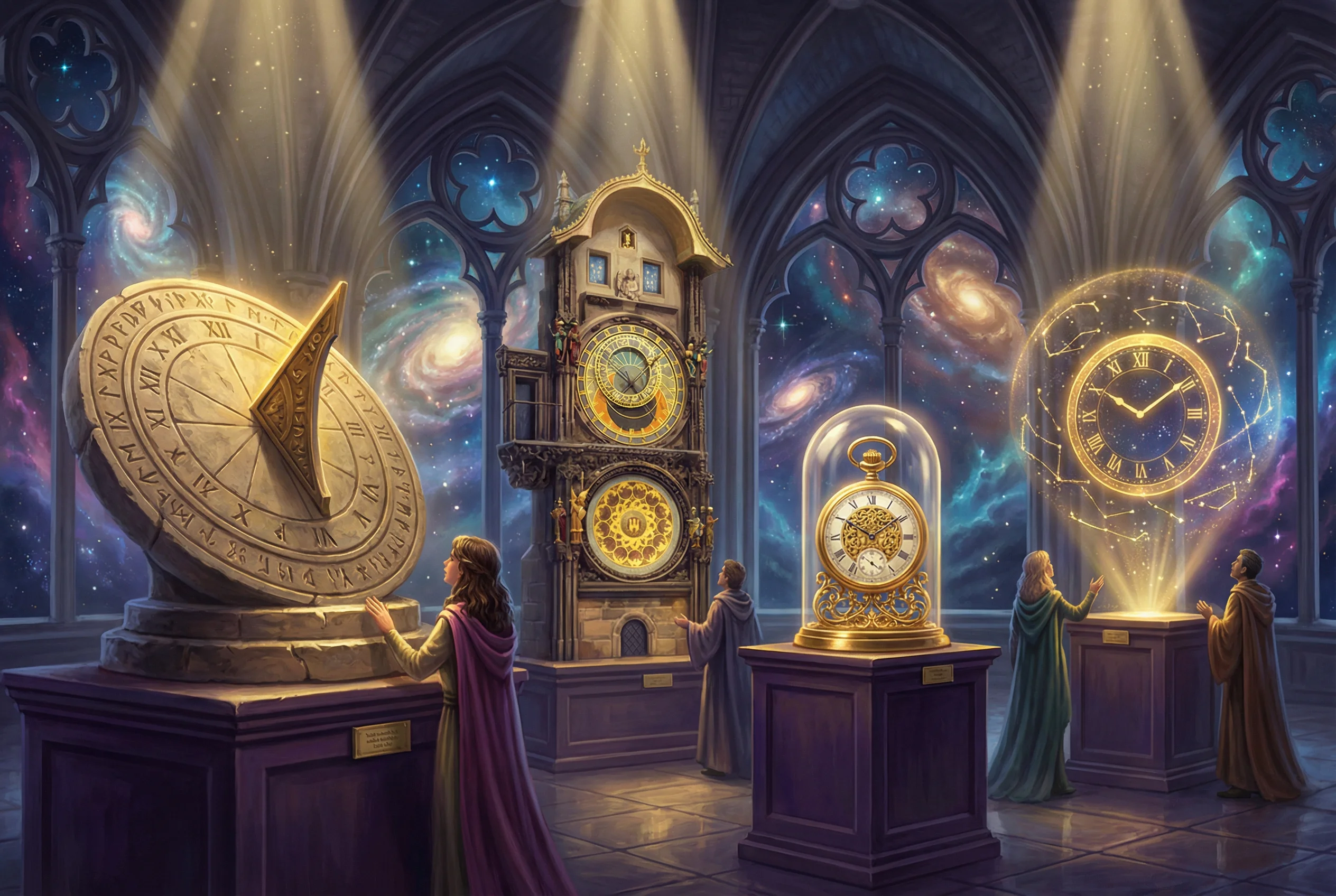 古典时钟收藏 - 象征 澳洲幸运五 的时间印记